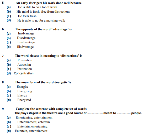 Cbse Class Language Conventions Passage Based Mcq Multiple