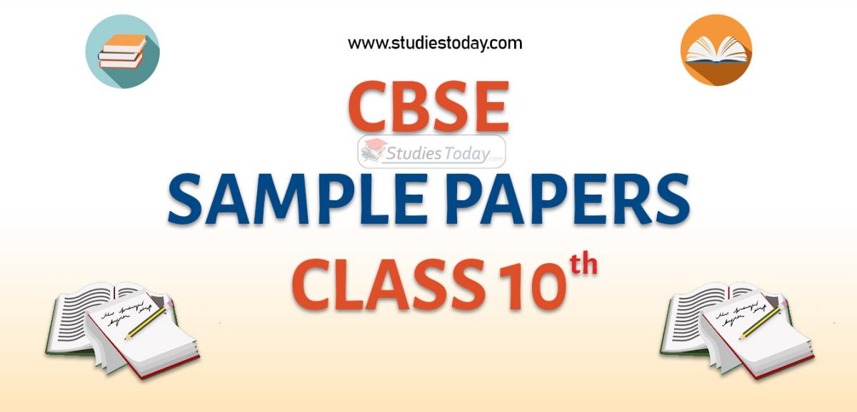 CBSE Sample Paper for Class 10 
