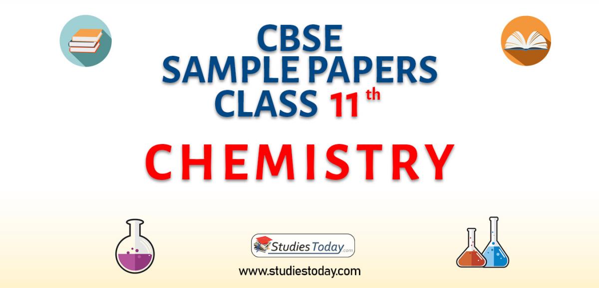 CBSE Sample Paper for Class 11 Chemistry