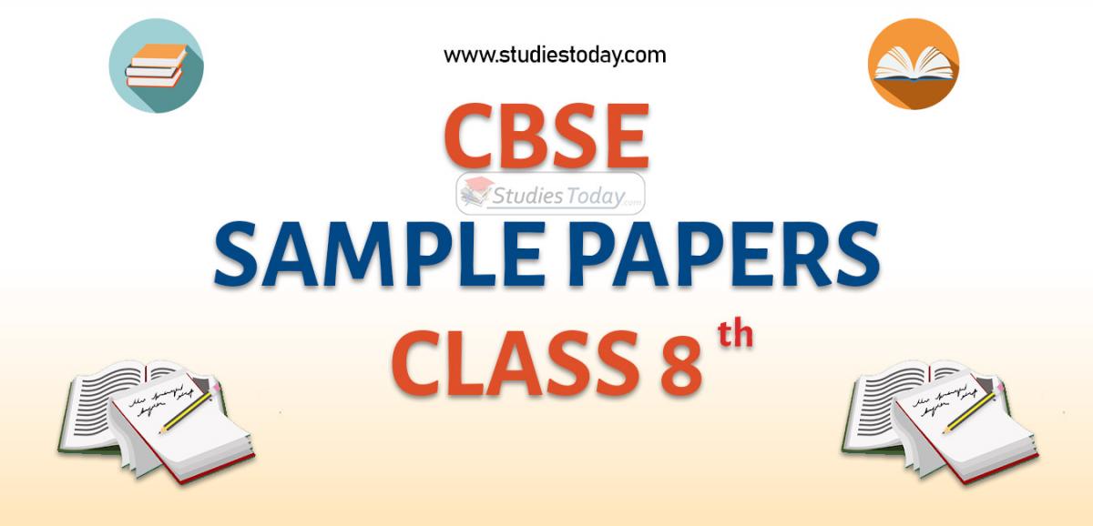 CBSE Sample Paper for Class 8 