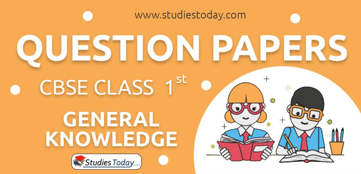 CBSE Class 1 GK Question Papers