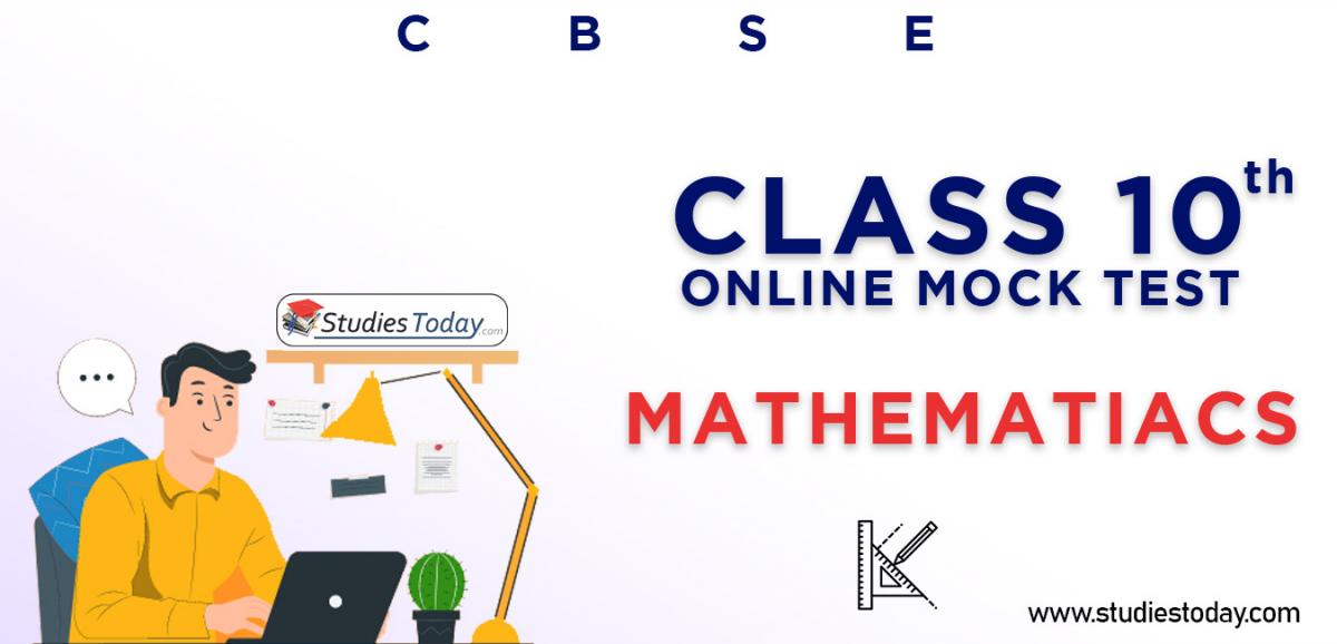 CBSE Class 10 Mathematics Online Mock Test