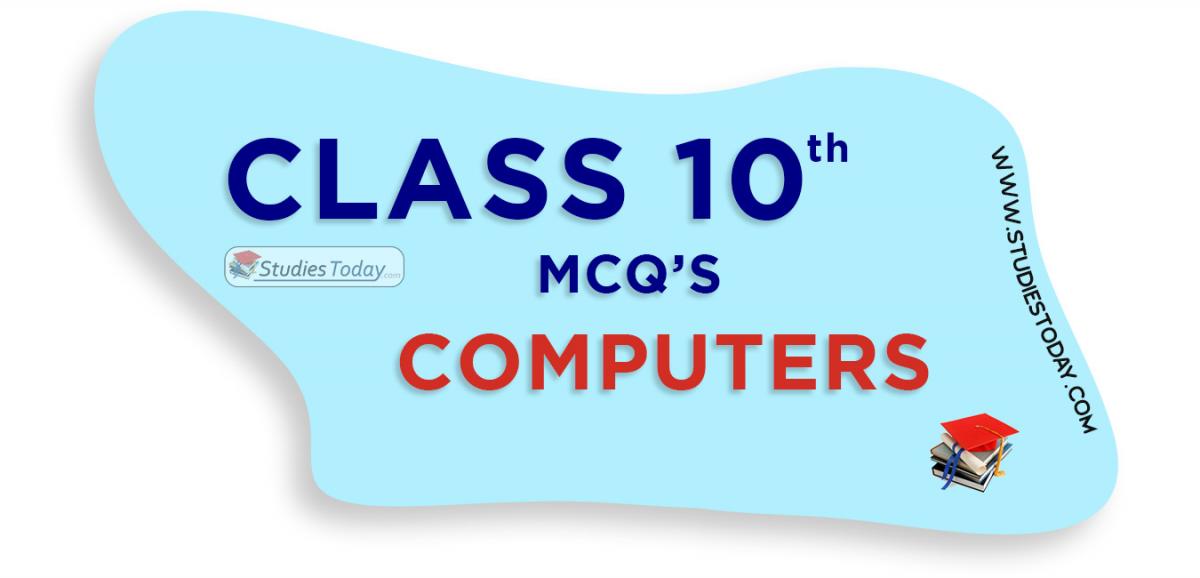 CBSE Class 10 Computers MCQs