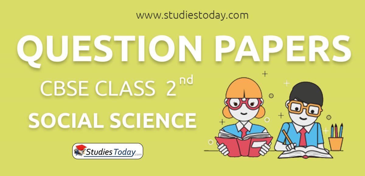CBSE Class 2 Social Science Question Papers