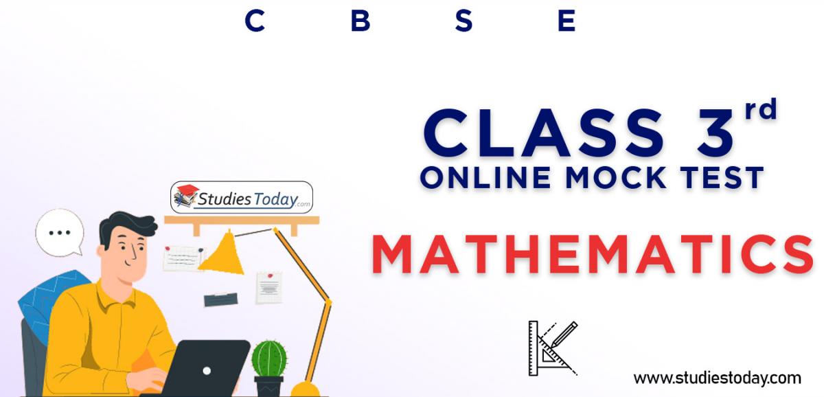 CBSE Class 3 Mathematics Online Mock Test