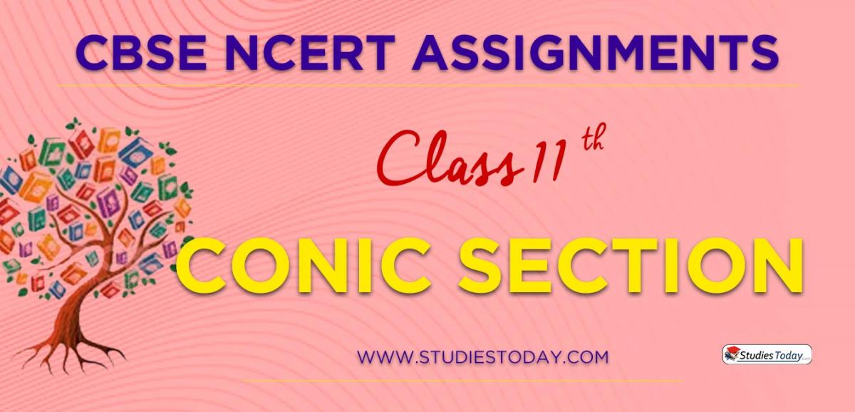 CBSE NCERT Assignments for Class 11 Conic Section