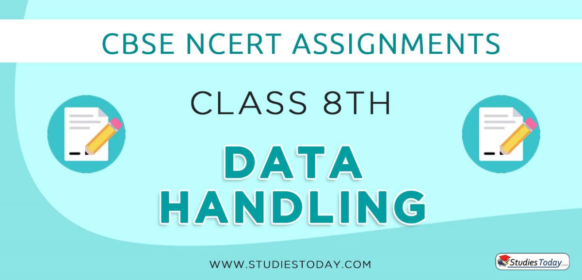 CBSE NCERT Assignments for Class 8 Data Handling