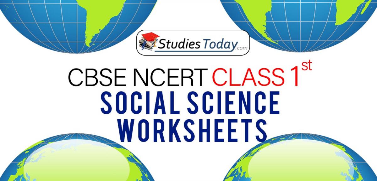 CBSE NCERT Class 1 Social Science Worksheets