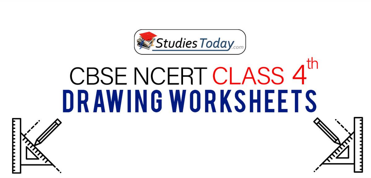 CBSE NCERT Class 4 Drawing Worksheets