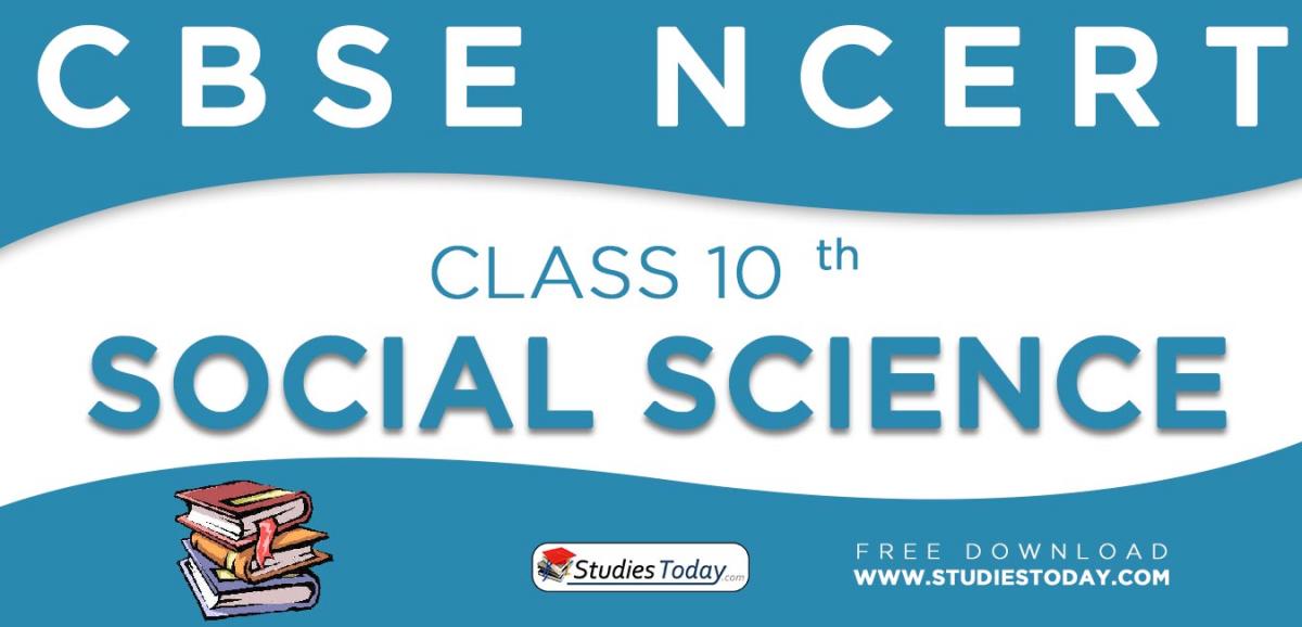NCERT Book for Class 10 Social Science