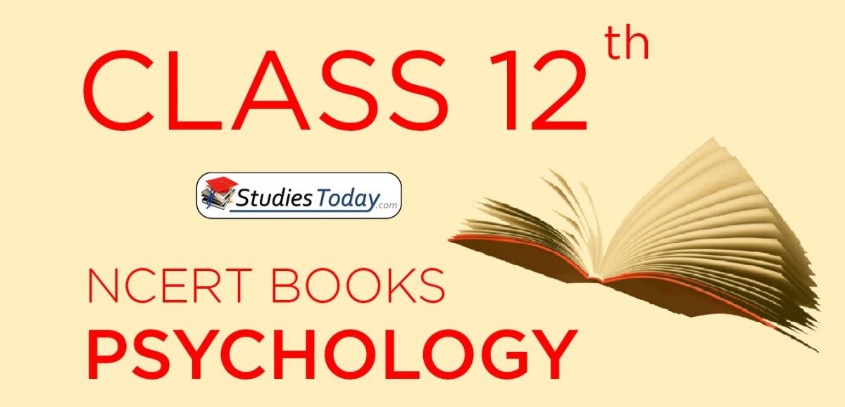 NCERT Books for Class 12 Psychology