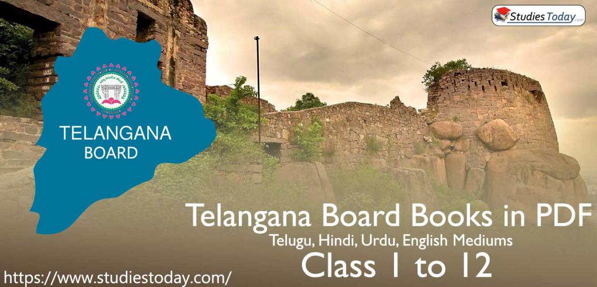 Telangana Board SCERT Books PDF Free for Telugu, Hindi, Urdu, English Mediums