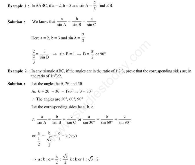 CBSE Class 11 Mathematics Revision Assignment Set F
