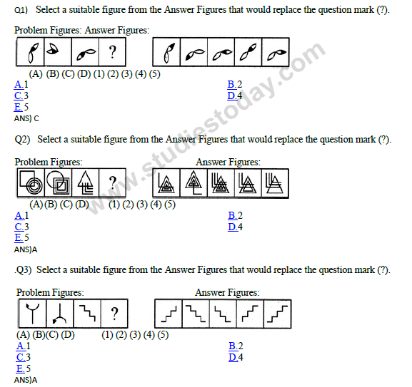 Cbse Class 9 Psa Qualitative Reasoning (1), Multiple Choice Questions