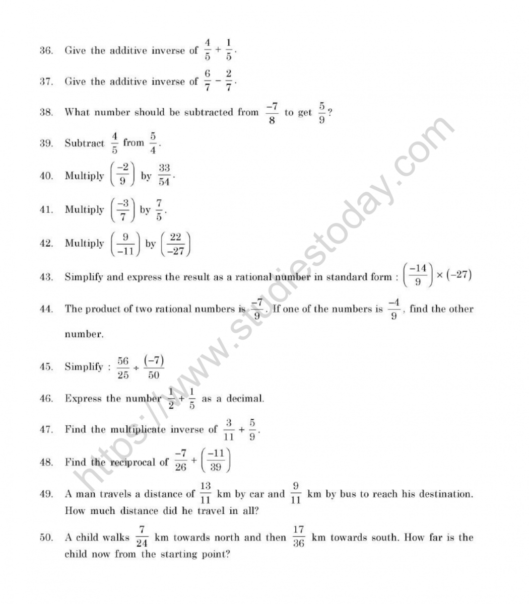 cbse-class-7-mental-maths-rational-numbers-worksheet