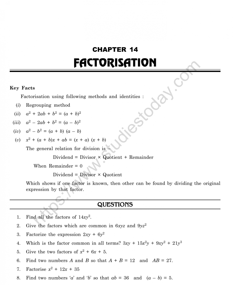 ks3-and-ks4-factorising-worksheets-cazoom-maths-worksheets-grade-8-factorisation-math-practice
