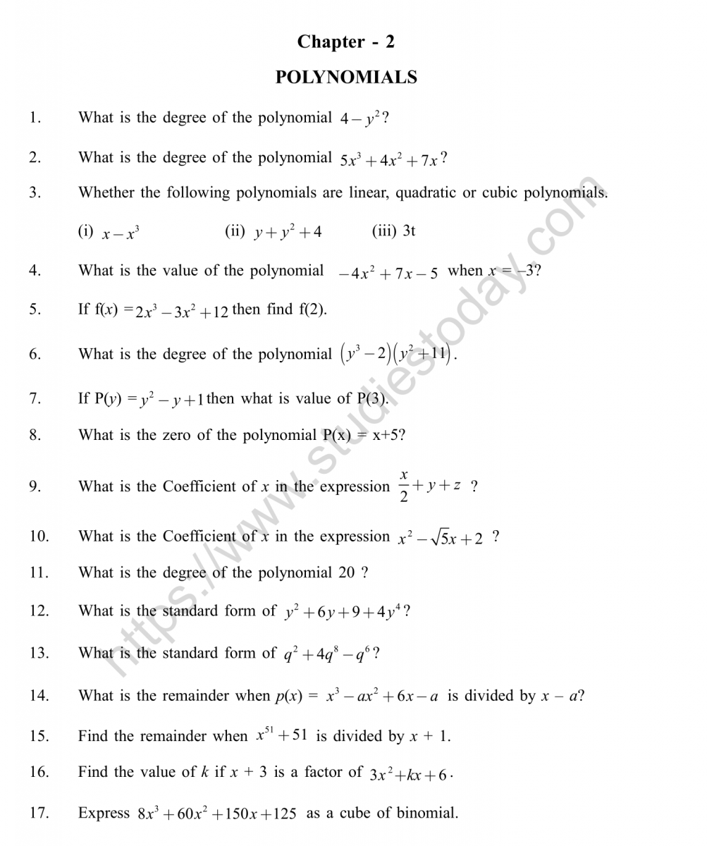 Cbse Class 2 Maths Worksheets With Answers