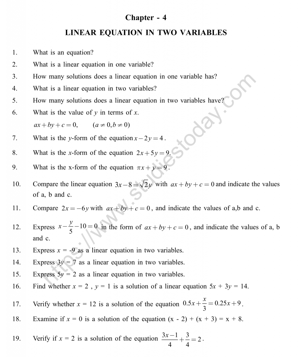 cbse-class-9-mental-maths-linear-equation-in-two-variables-worksheet