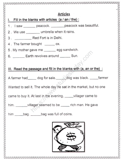 CBSE Class 2 English Practice Worksheets (103) - Punctuation 2