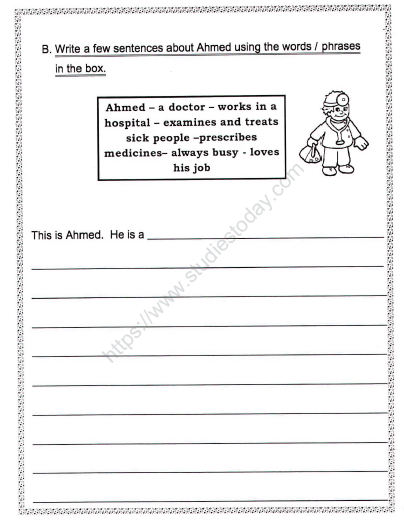 CBSE Class 2 English Practice Worksheets (103) - Punctuation 4