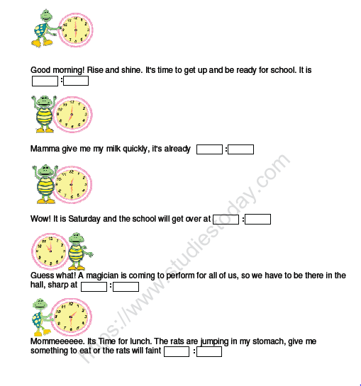 CBSE Class 2 English Practice Worksheets (111) - The Three Butterflies 6