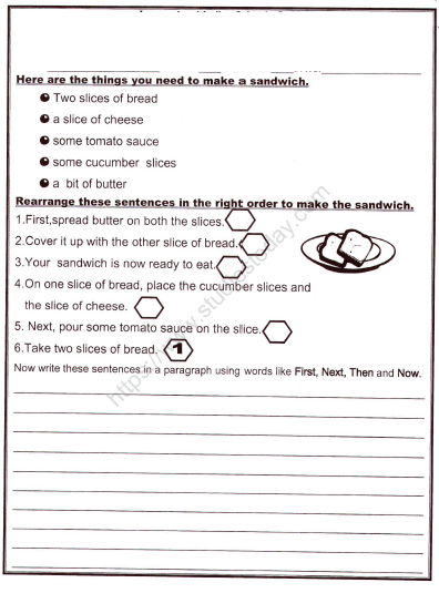 CBSE Class 2 English Practice Worksheets (14) - Creative Writing (2) 2