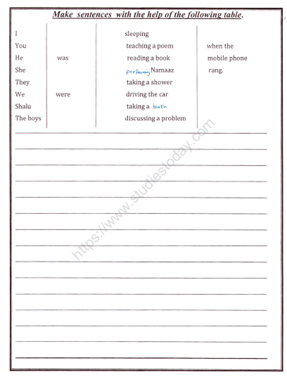 CBSE Class 2 English Practice Worksheets (15) - Grammer 2