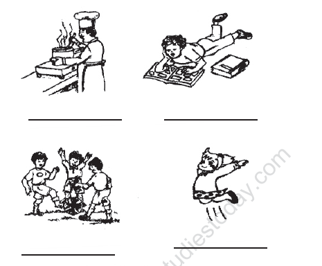 CBSE Class 2 English Practice Worksheets (25)-Spelling 1