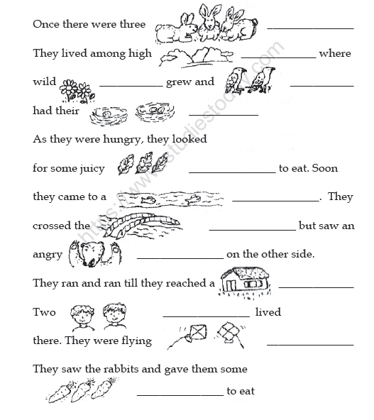 CBSE Class 2 English Practice Worksheets (28)-Vocabulary 1