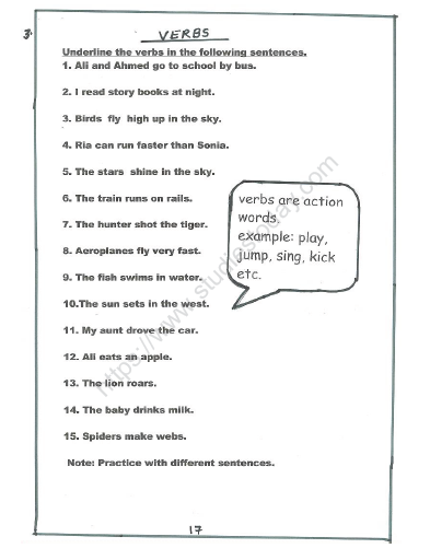 CBSE Class 2 English What People Do Worksheet Practice Worksheet for English