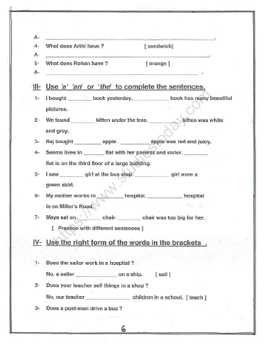 class 2nd english work ncert solutions for class 2 english marigold