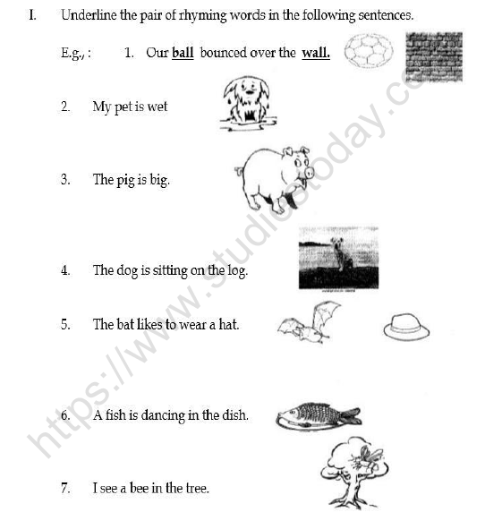 CBSE Class 3 English Dont Tell Worksheet