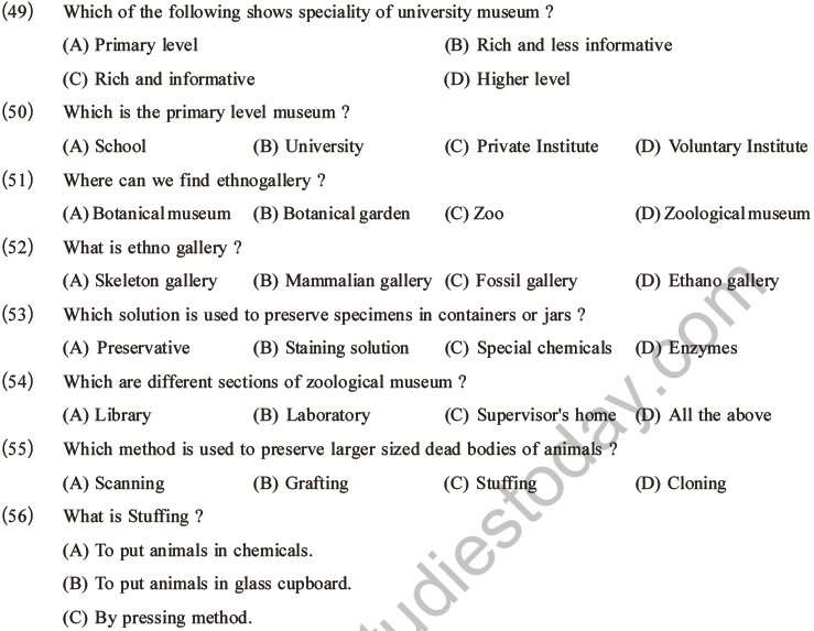 NEET Biology Plant Anatomy Plant Tissues MCQs Set A-50