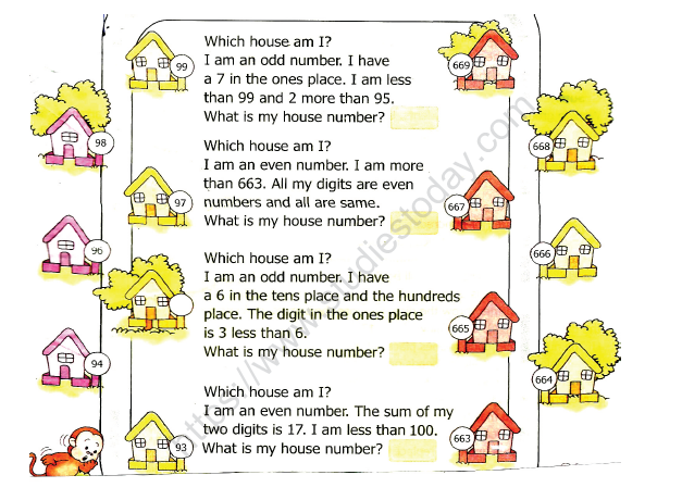 CBSE Class 2 Maths Practice Worksheets (120) - Odd Even Numbers