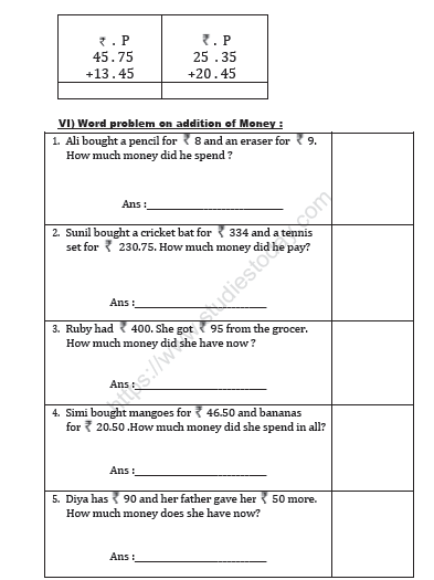 CBSE Class 2 Maths Activity Worksheet in PDF