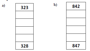 CBSE Class 2 Maths Practice Worksheets (155) - Revision 2