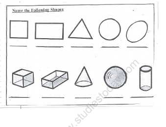 Cbse Class 2 Maths Shapes And Patterns Worksheet