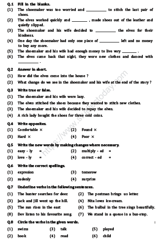 CBSE Class 3 English Practice Worksheets (18)