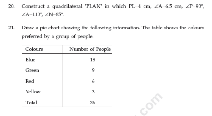 CBSE Class 8 Mathematics Sample Paper Set 1