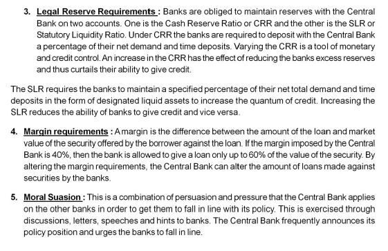 CBSE Class 12 Economics Money And Banking Notes