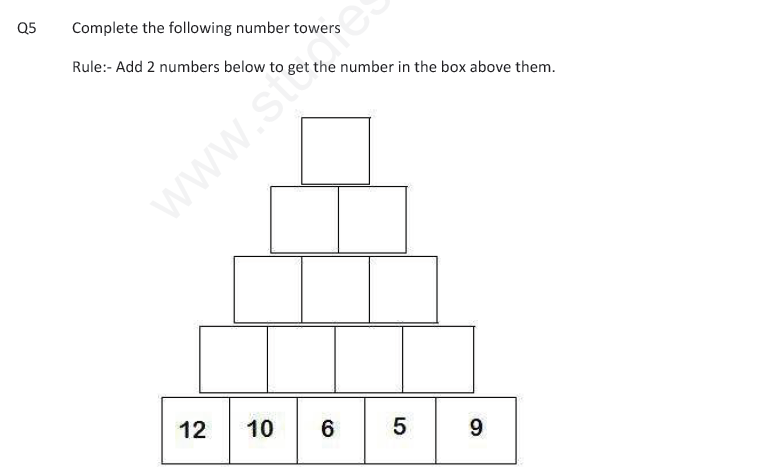 CBSE Class 4 Mathematics Practice Assignment Set A