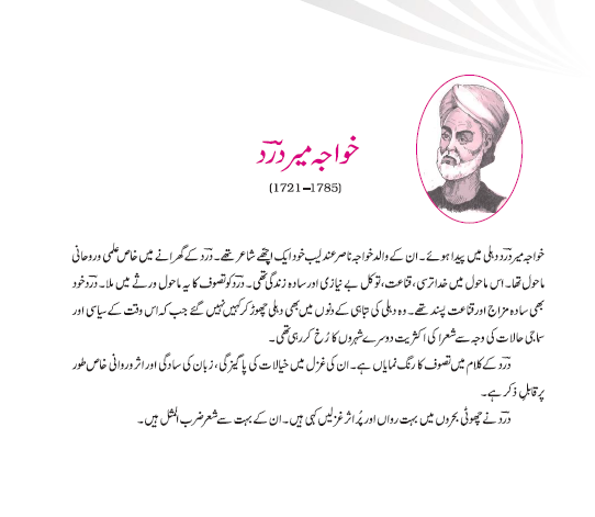 NCERT Class 11 Urdu Dhanak Chapter 3