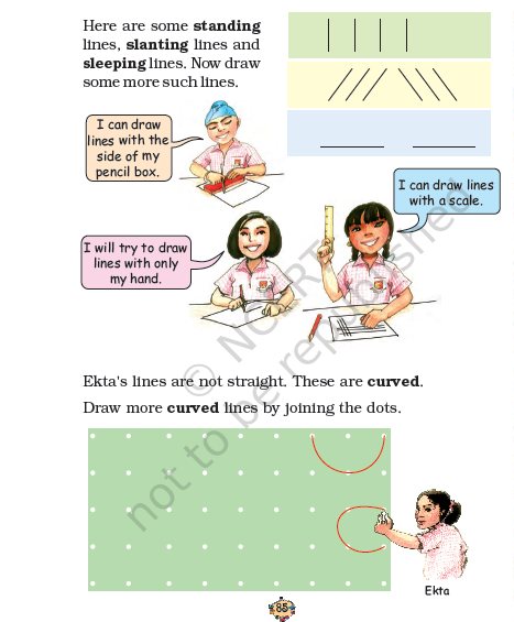 NCERT Class 2 Maths - Lines and Lines