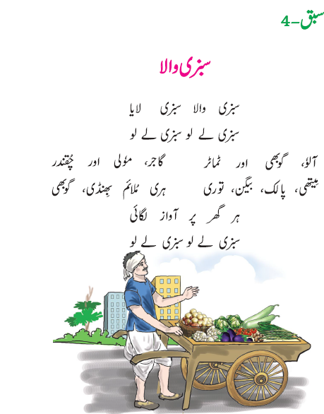 NCERT Class 2 Urdu Ibtedai Chapter 4