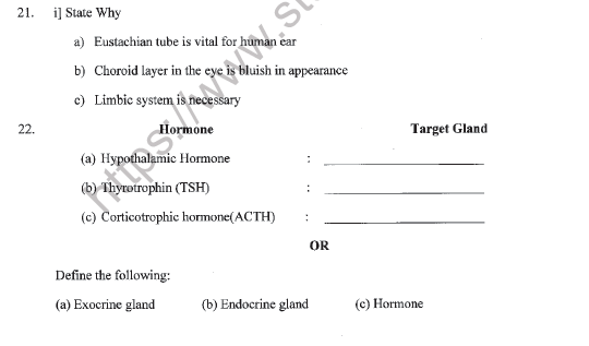CBSE Class 11 Biology Question Paper Set R Solved 5
