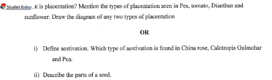 CBSE Class 11 Biology Question Paper Set R Solved 8