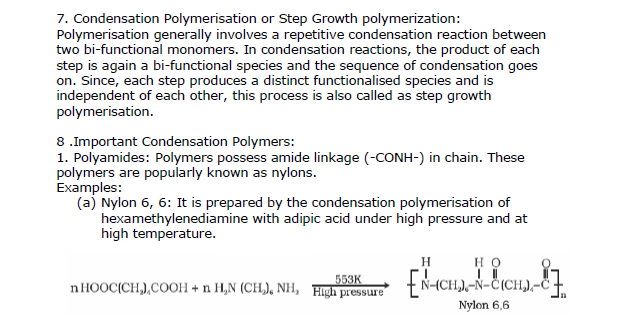 CBSE Class 12 Chemistry - Polymers Chapter Notes 5