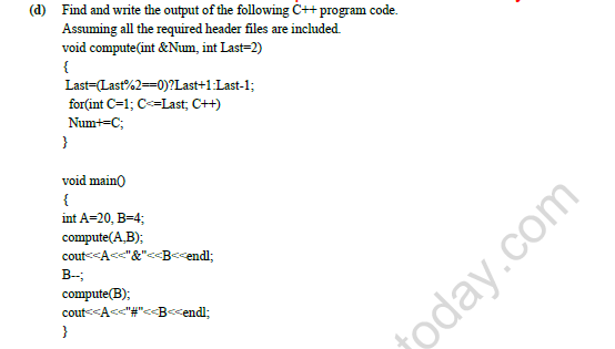 CBSE Class 12 Computer Science Question Paper 2022 Set B Solved 2