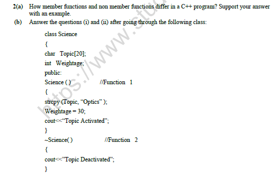 CBSE Class 12 Computer Science Question Paper 2022 Set B Solved 5