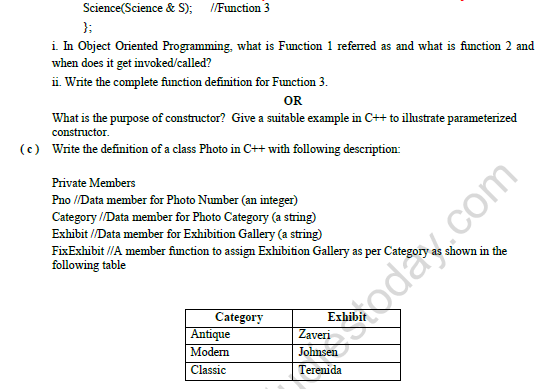 CBSE Class 12 Computer Science Question Paper 2022 Set B Solved 6